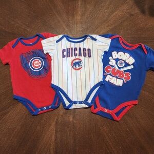 Baby Cubs Onsies 3-6mo